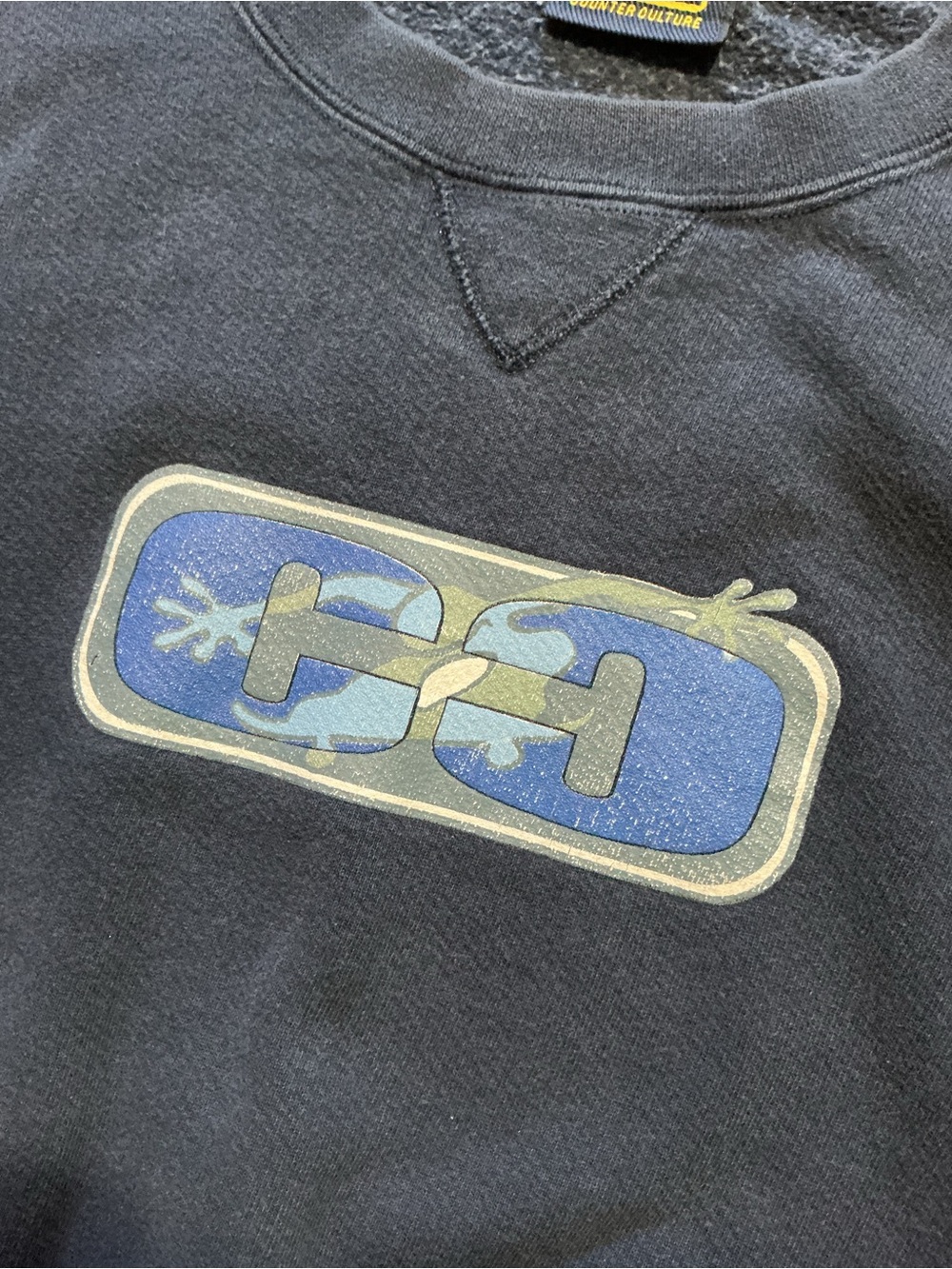 Vintage 90s Y2K 2000s CC Counter Culture Skateboarding Pullover Sweatshirt